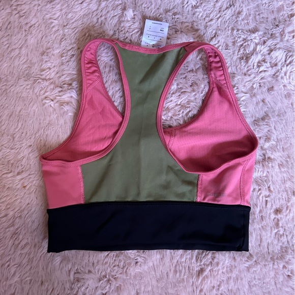 Adidas sports bra. Like new. Soft pink orange . - Picture 2 of 2